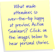 Action Seminar Testimonials